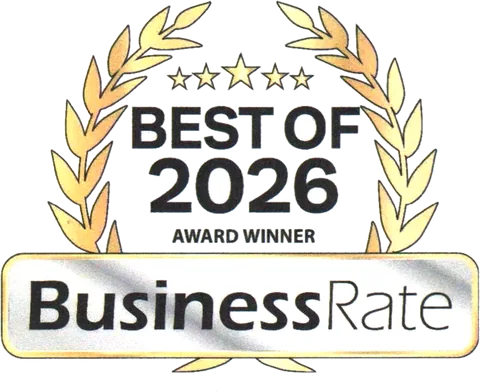 BusinessRate Best of 2026 Award Winner